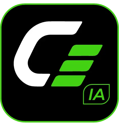 logo verde fondo negro